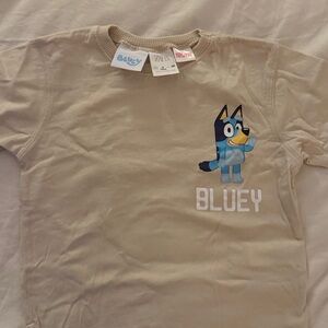 Zara Kids Beige Bluey T-Shirt